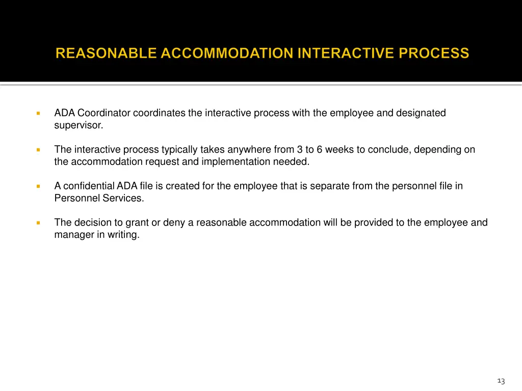 ada coordinator coordinates the interactive