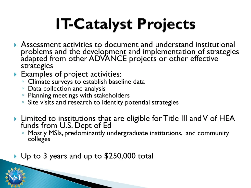assessment activities to document and understand