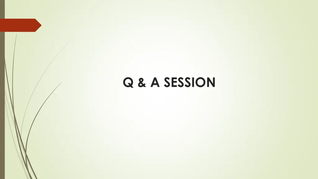q a session