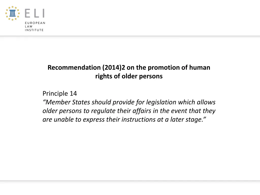 recommendation 2014 2 on the promotion of human