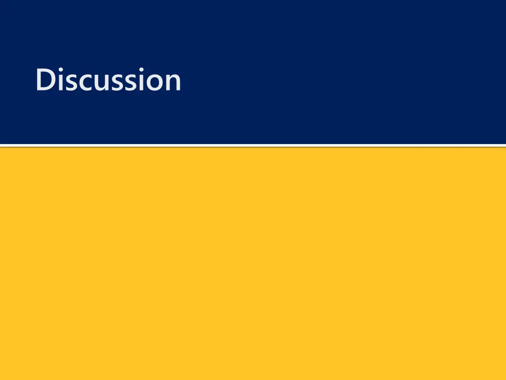 discussion