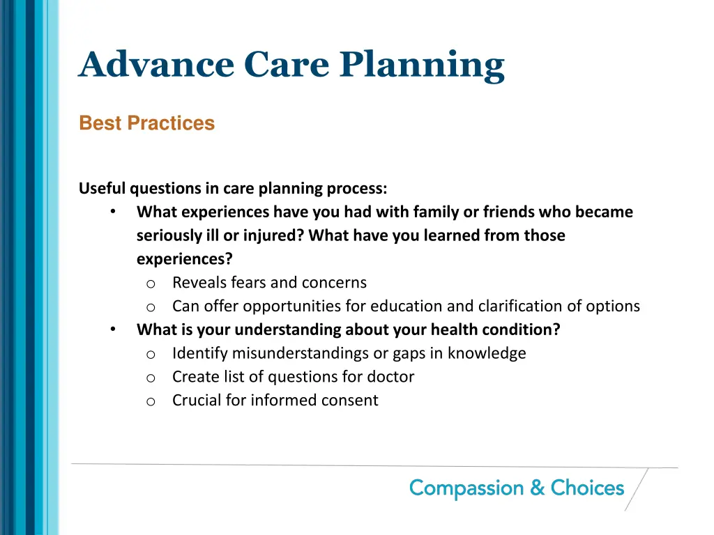 advance care planning 12