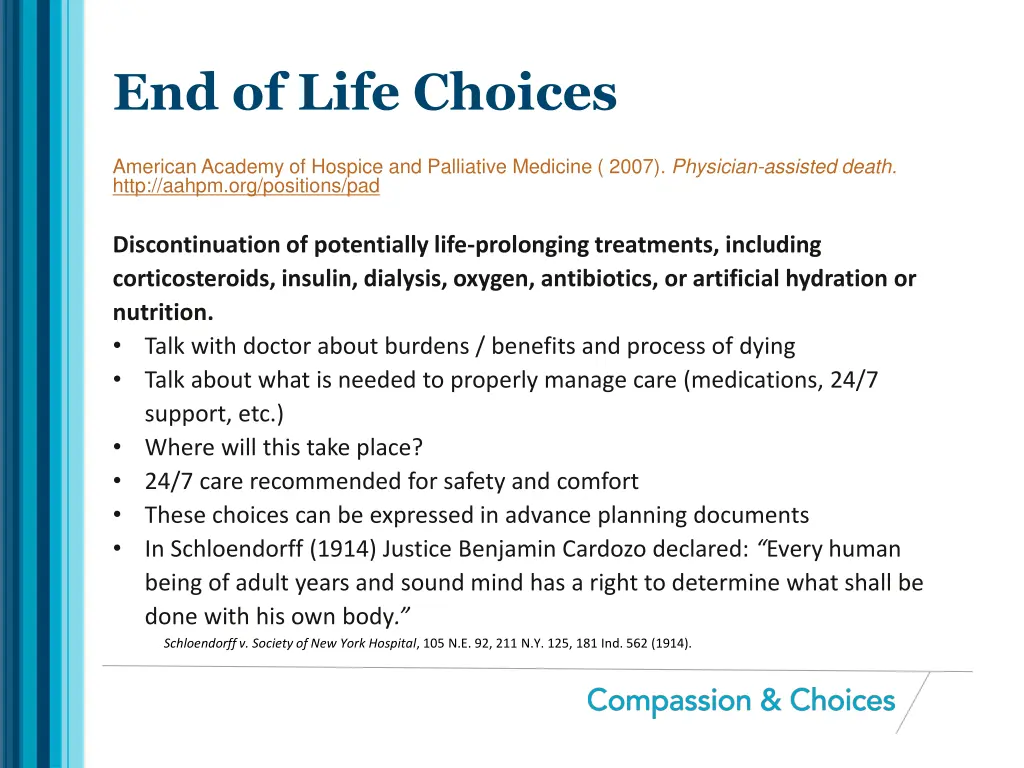 end of life choices 5
