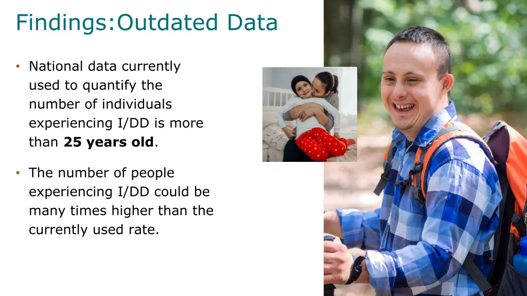 findings outdated data