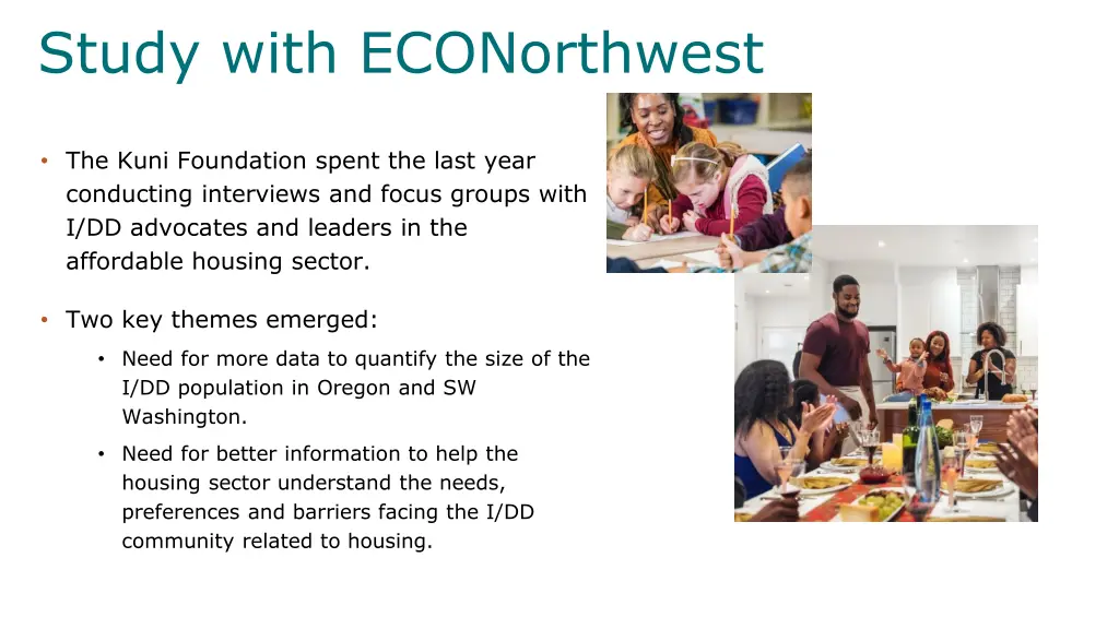 study with econorthwest