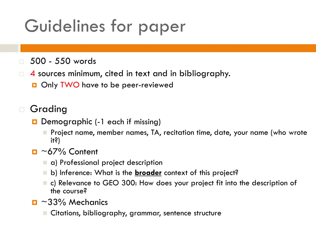 guidelines for paper