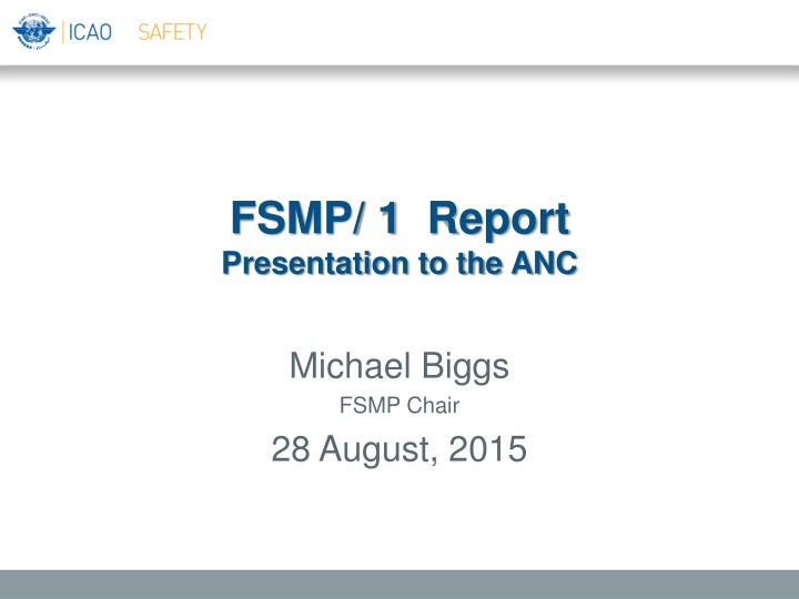 fsmp 1 report presentation to the anc