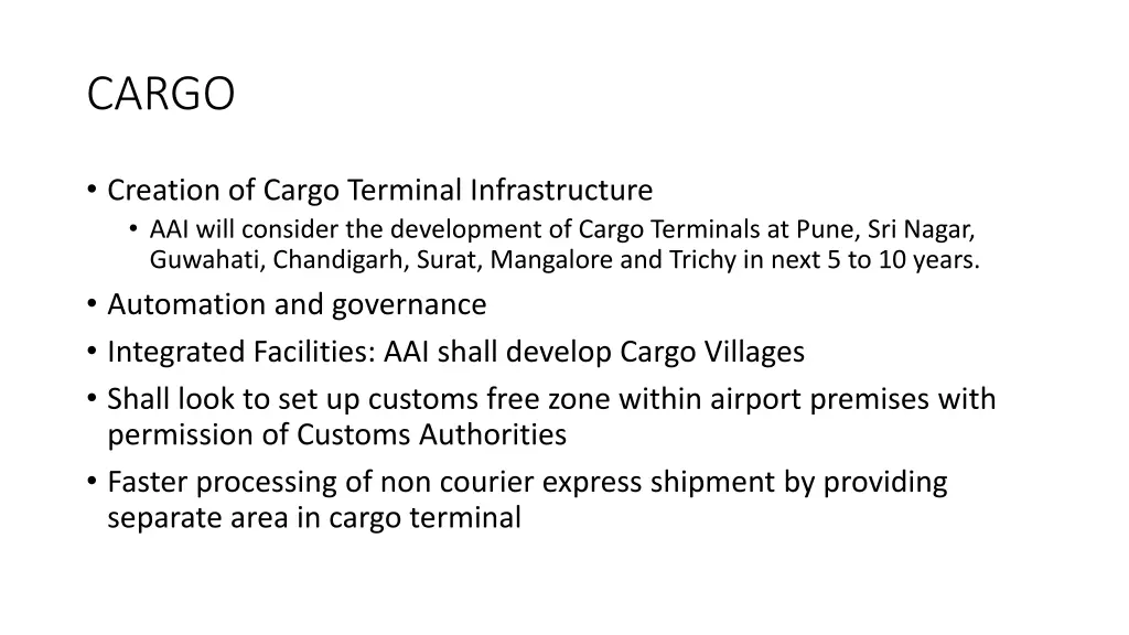 cargo