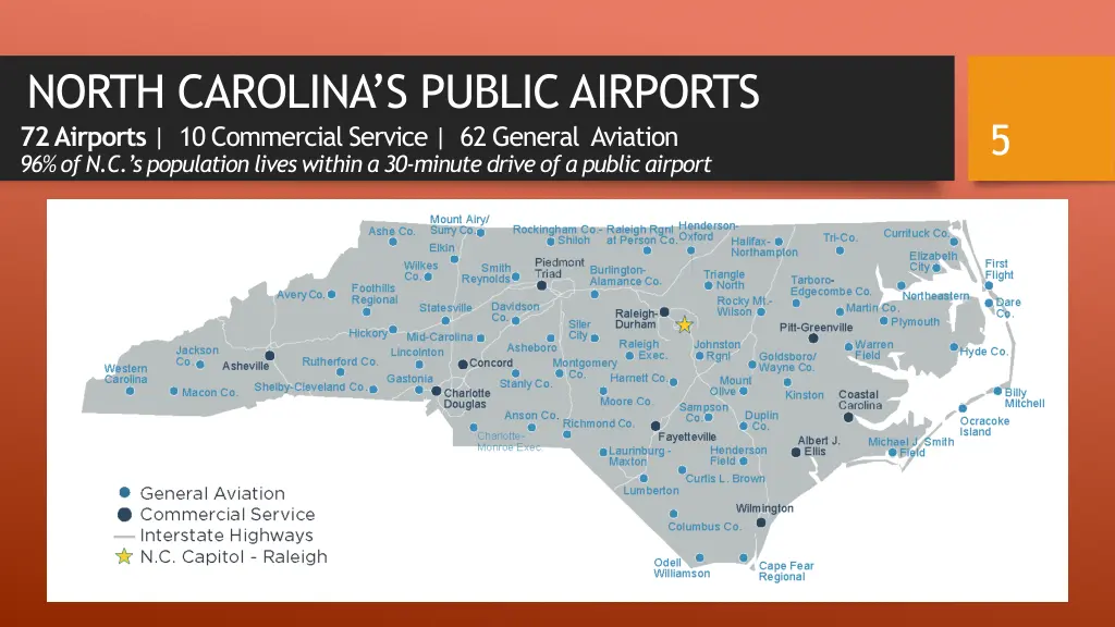 north carolina s public airports 72 airports