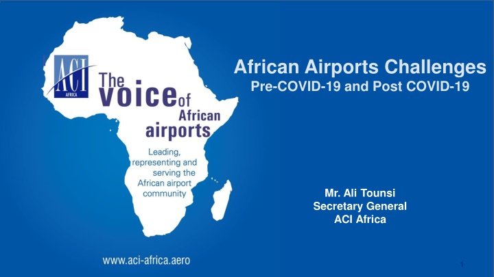 african airports challenges pre covid 19 and post
