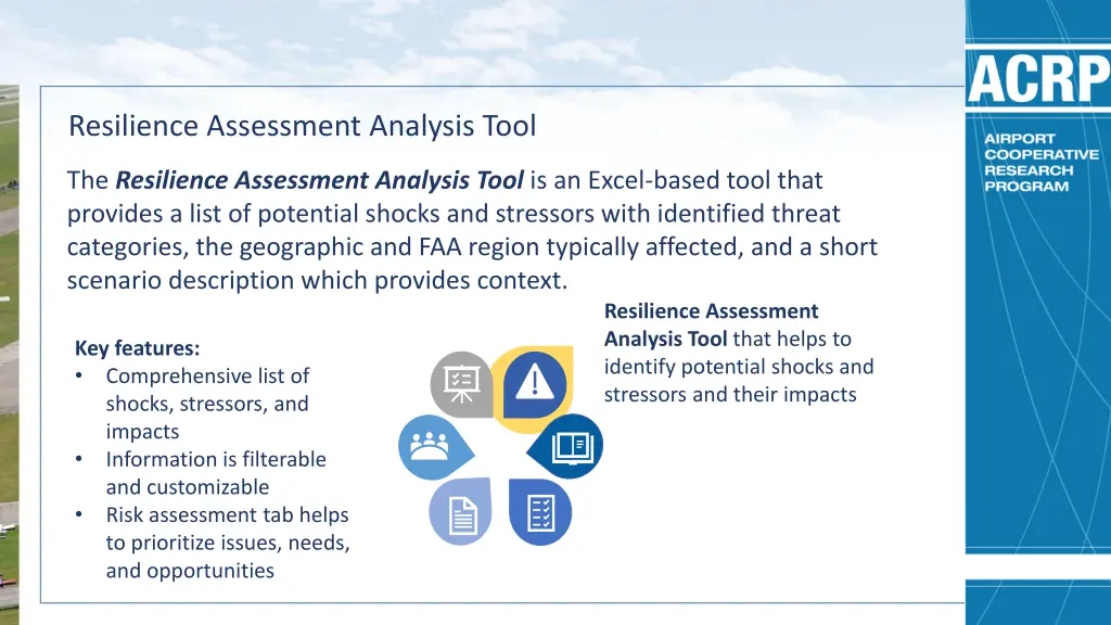 resilience assessment analysis tool