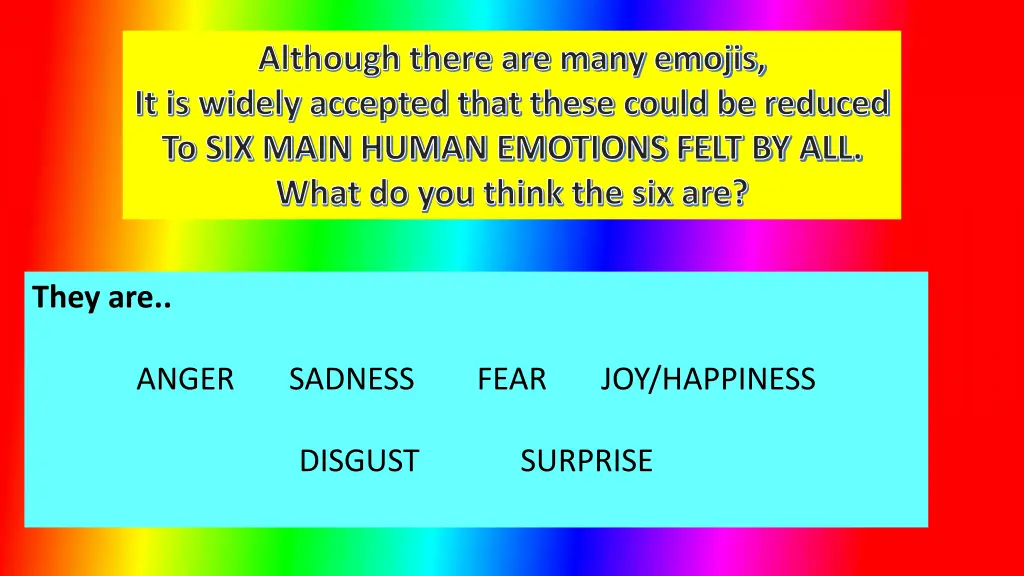 although there are many emojis it is widely
