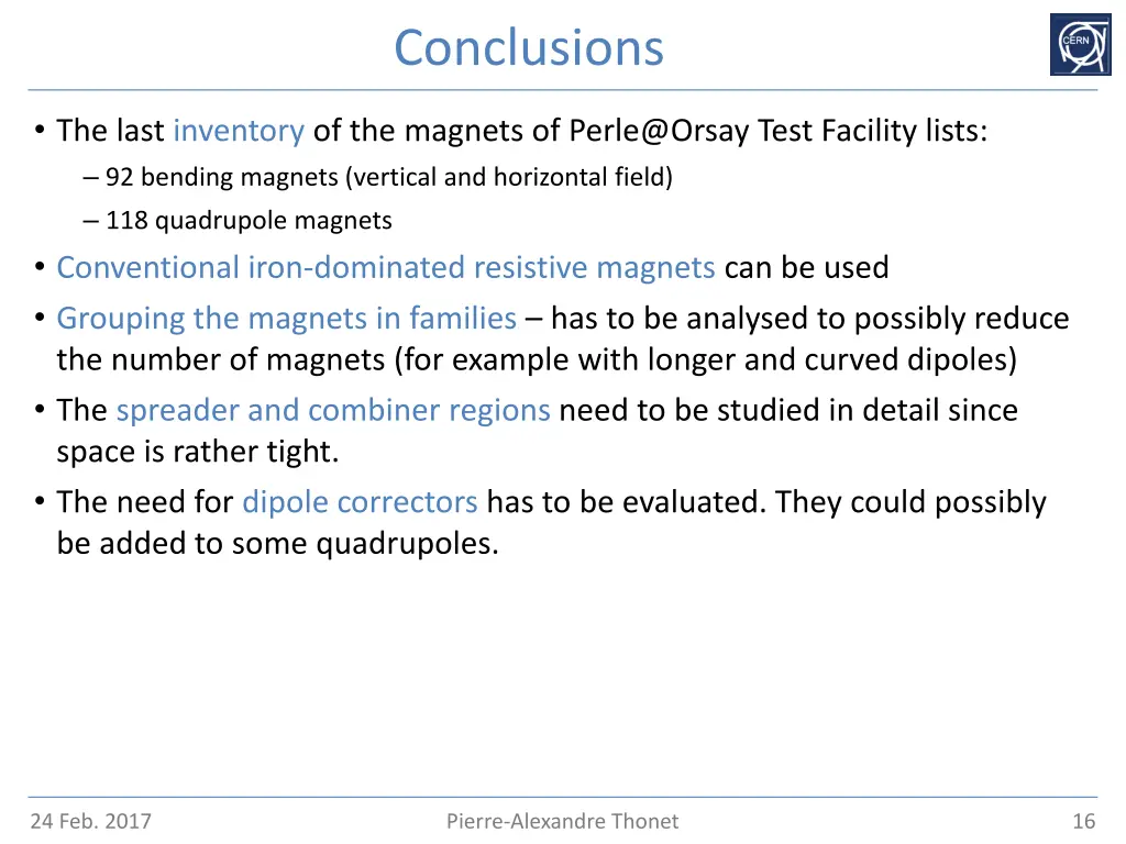 conclusions