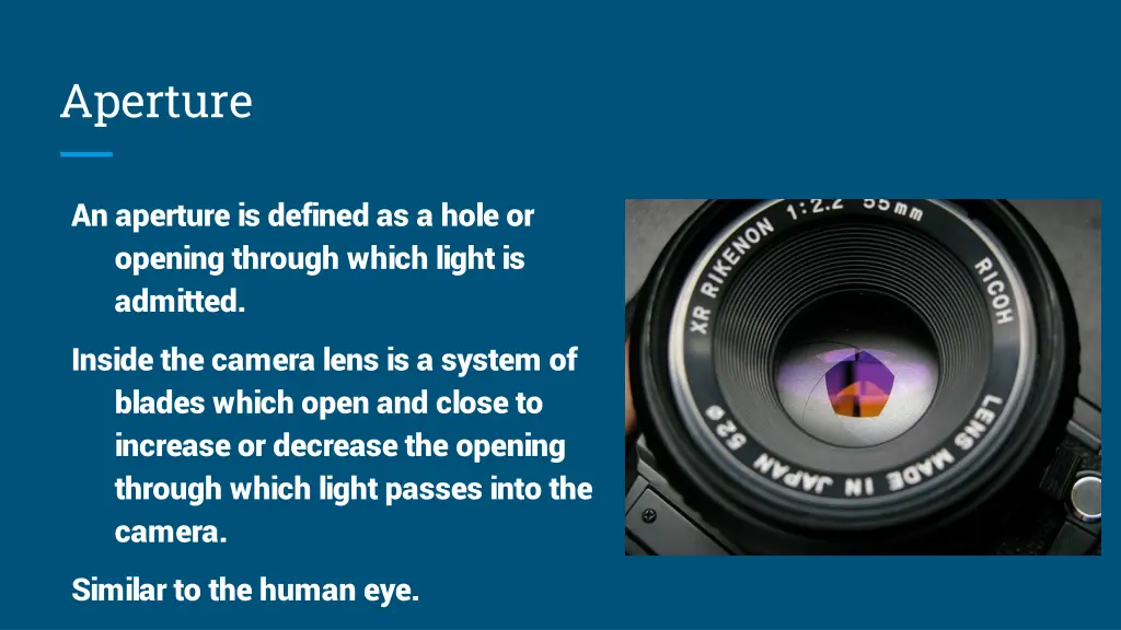 aperture