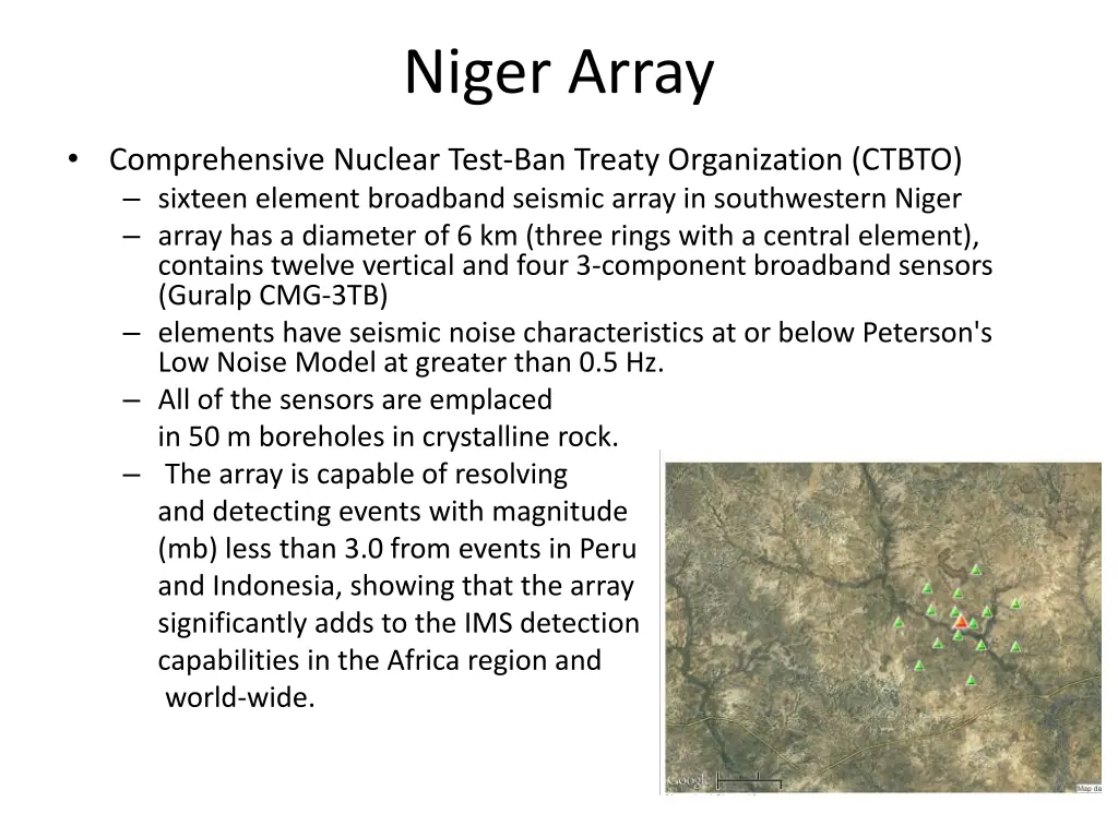 niger array