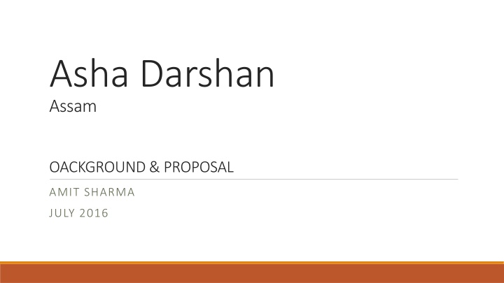 asha darshan assam