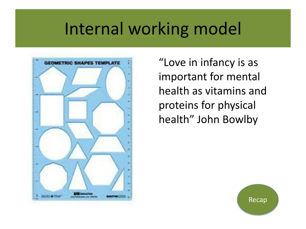 internal working model