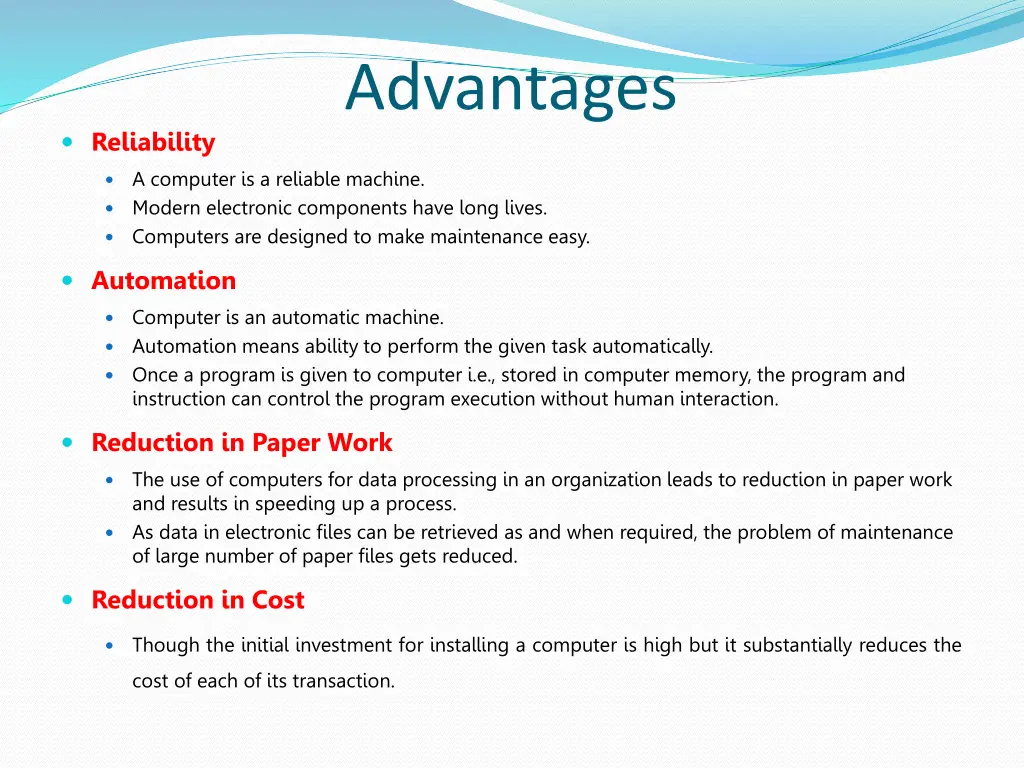advantages 2