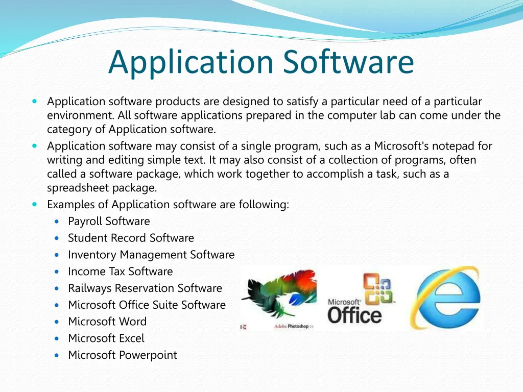 application software