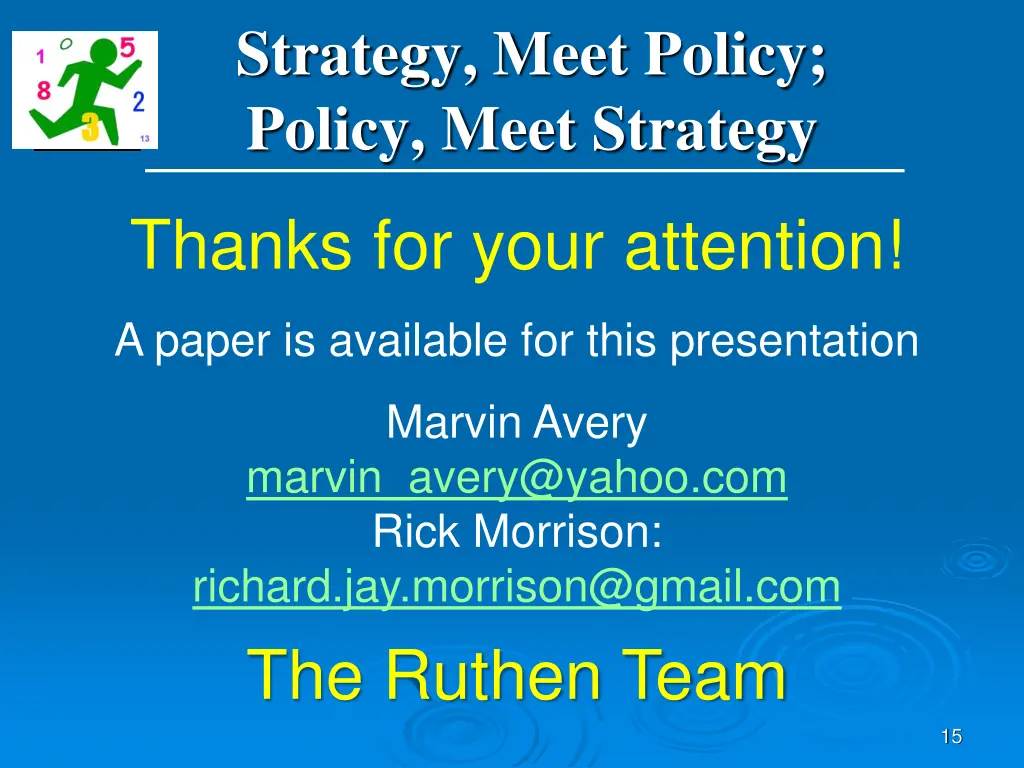 strategy meet policy policy meet strategy 1