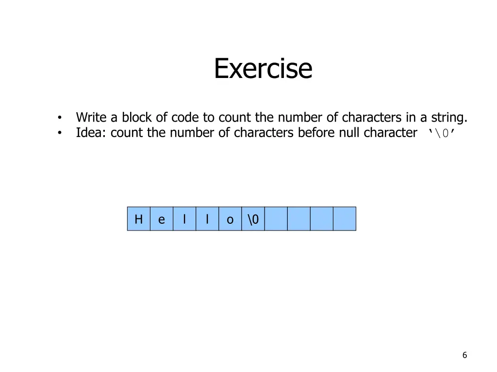 exercise