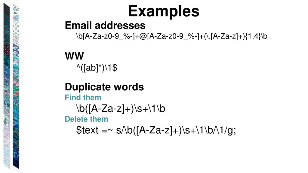examples