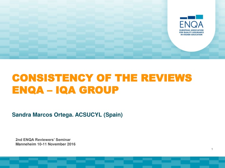 consistency of the reviews consistency