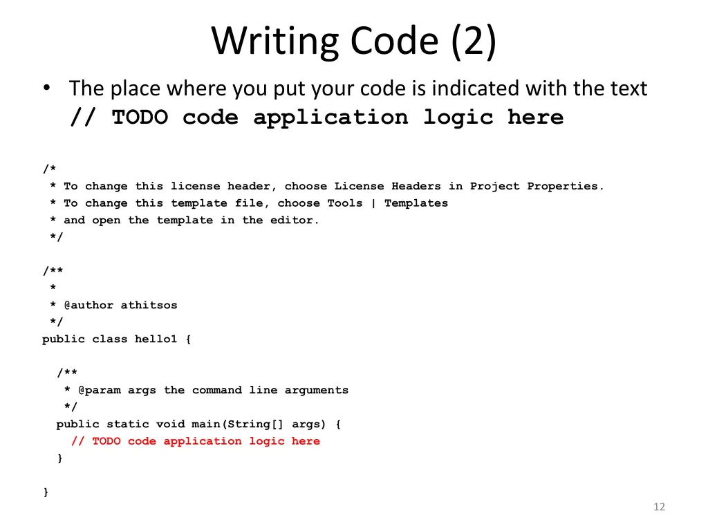 writing code 2