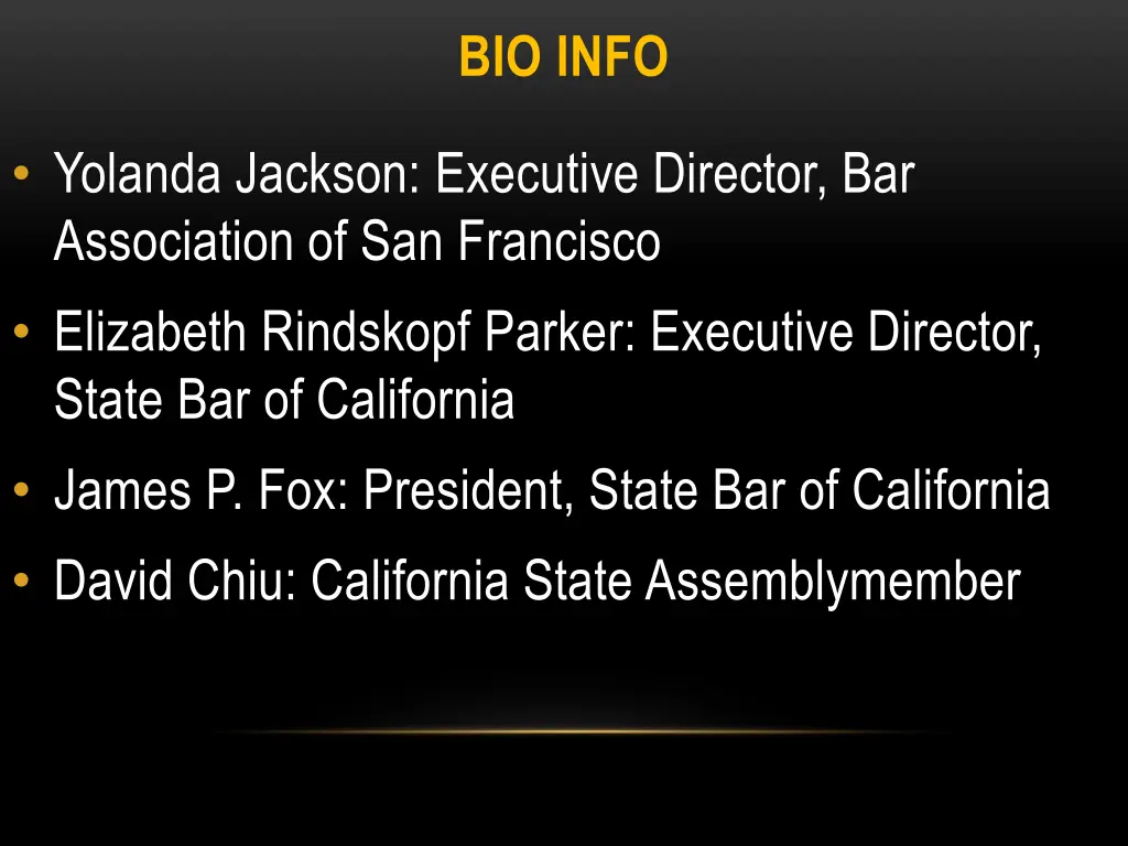 bio info