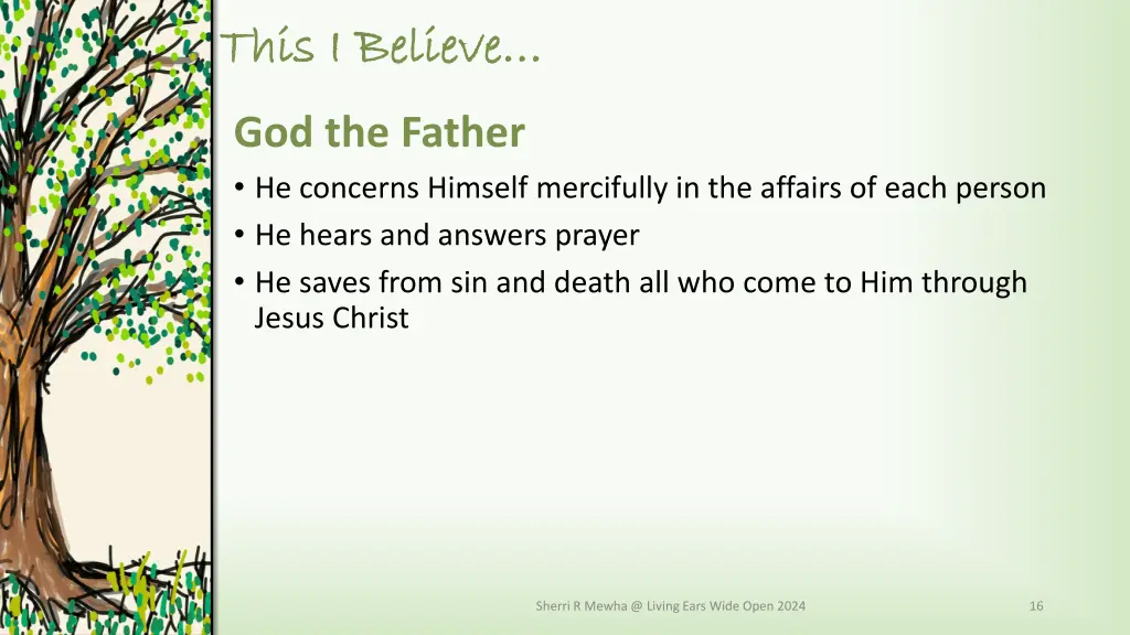 this i believe this i believe 14