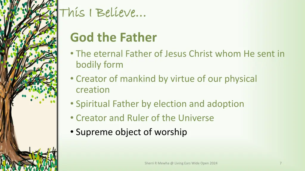 this i believe this i believe 6