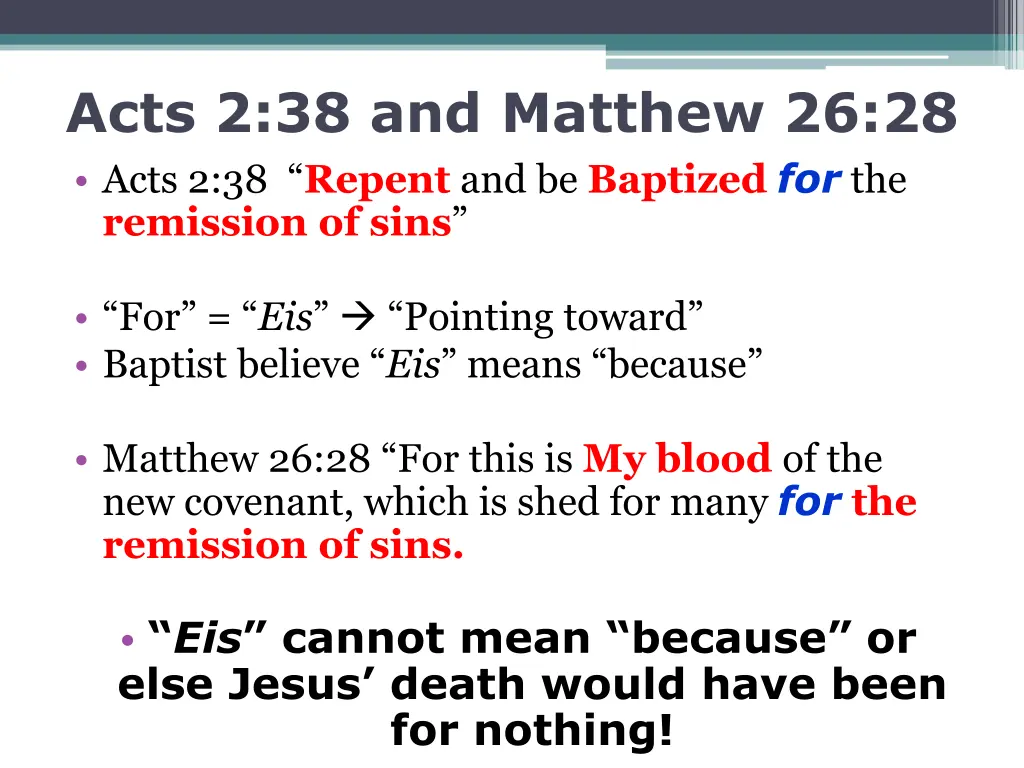 acts 2 38 and matthew 26 28 acts 2 38 repent 2