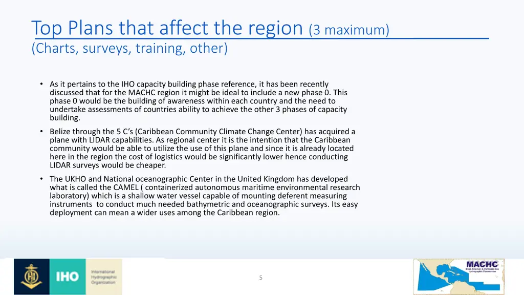 top plans that affect the region 3 maximum charts