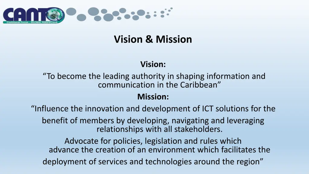 vision mission
