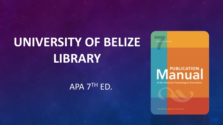 university of belize library