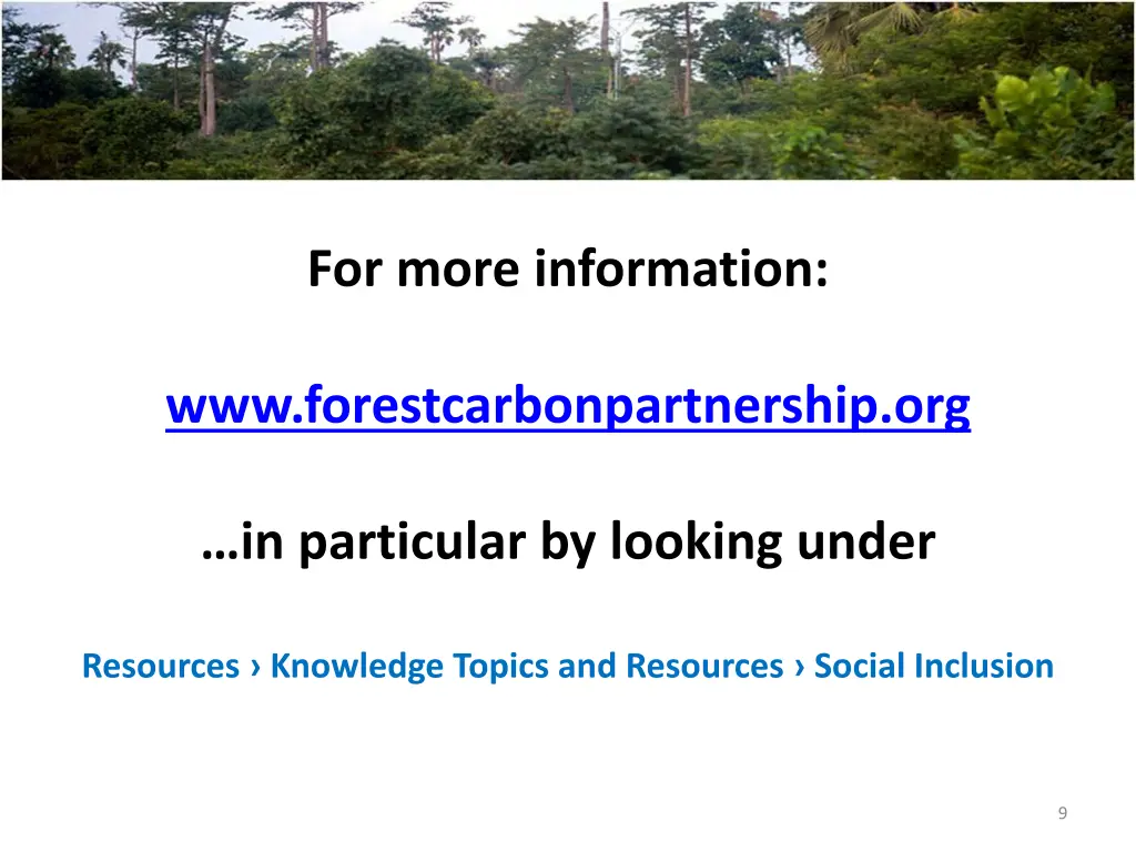 for more information