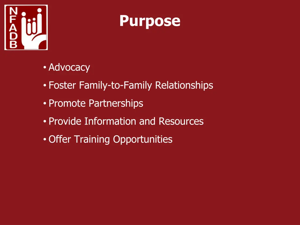 purpose