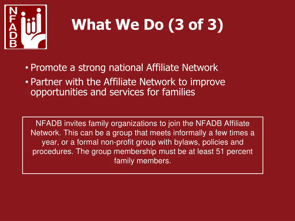 what we do 3 of 3