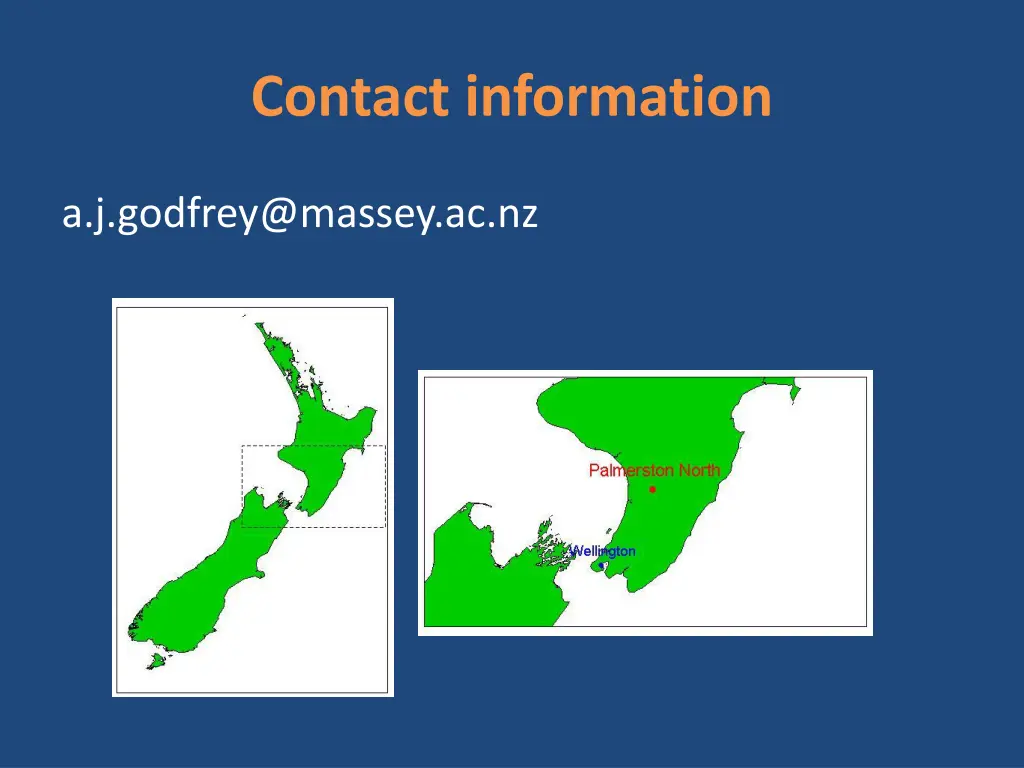 contact information