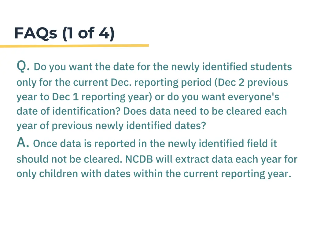 faqs 1 of 4