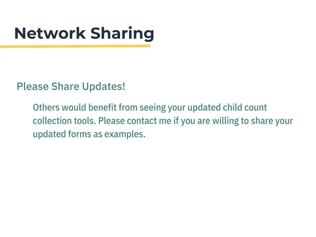 network sharing