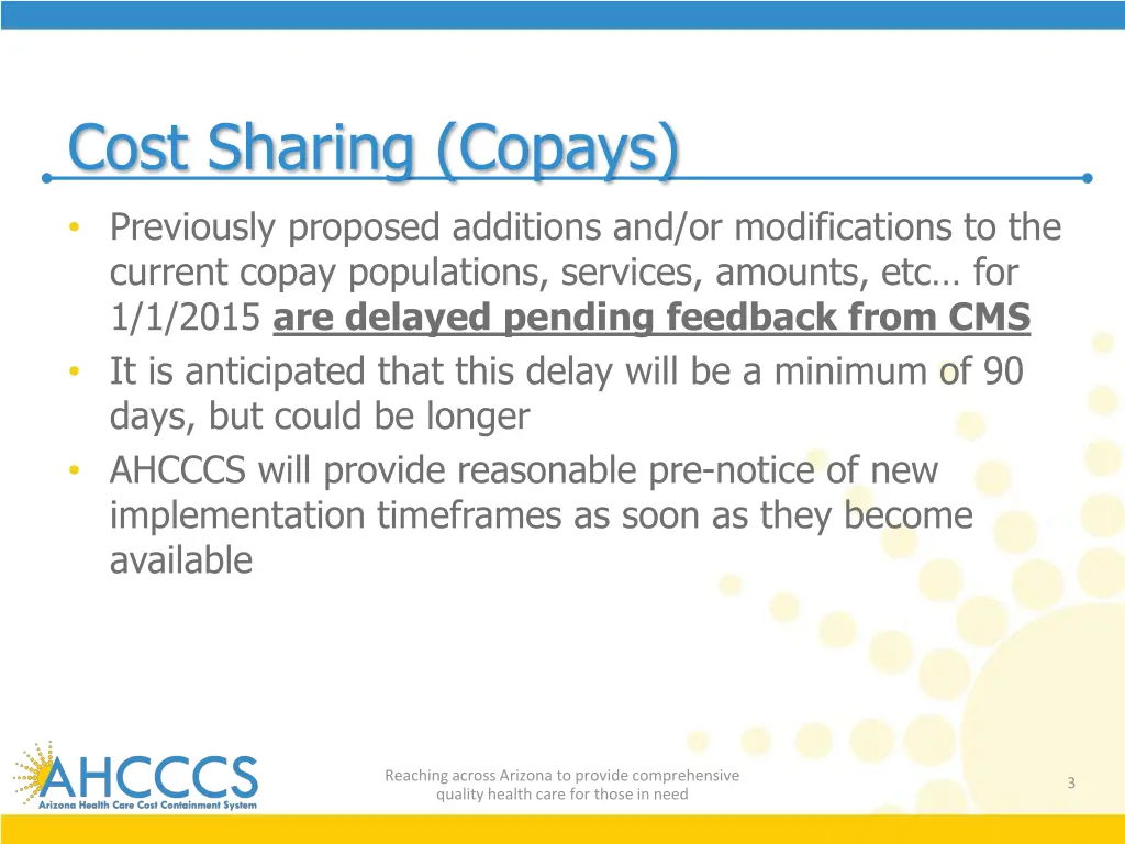 cost sharing copays