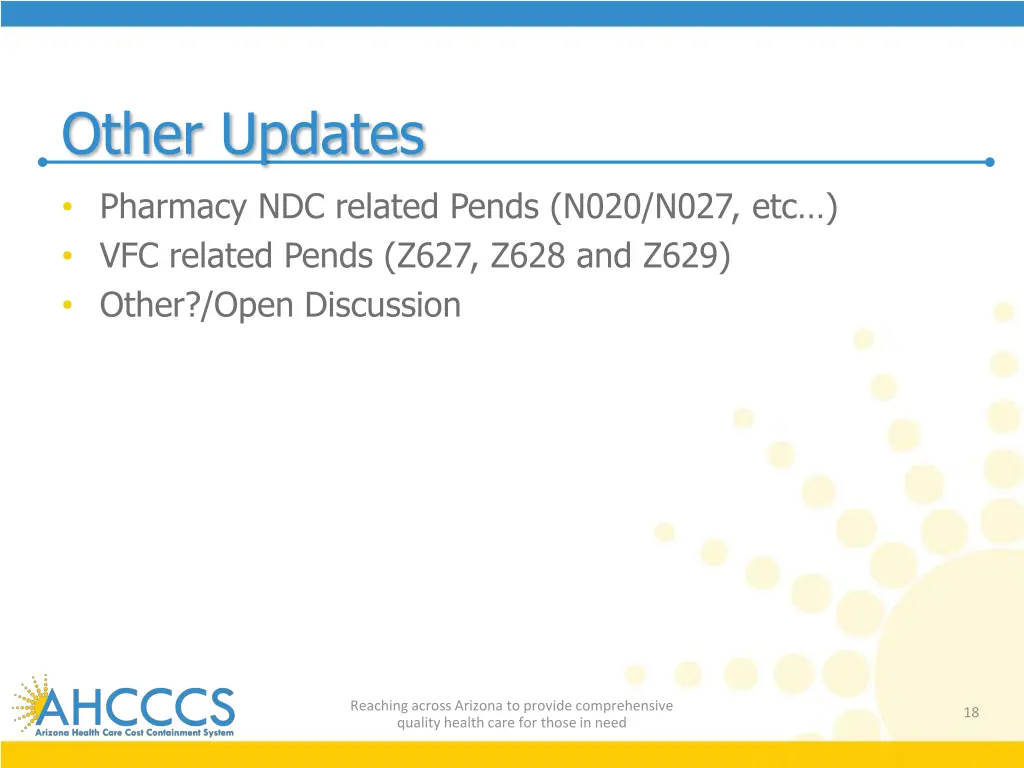 other updates