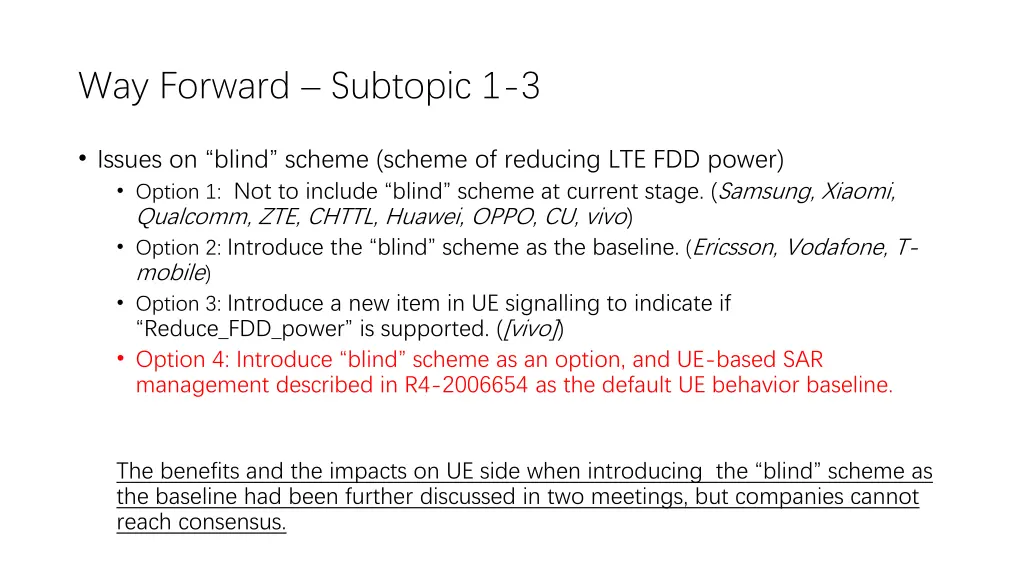 way forward subtopic 1 3