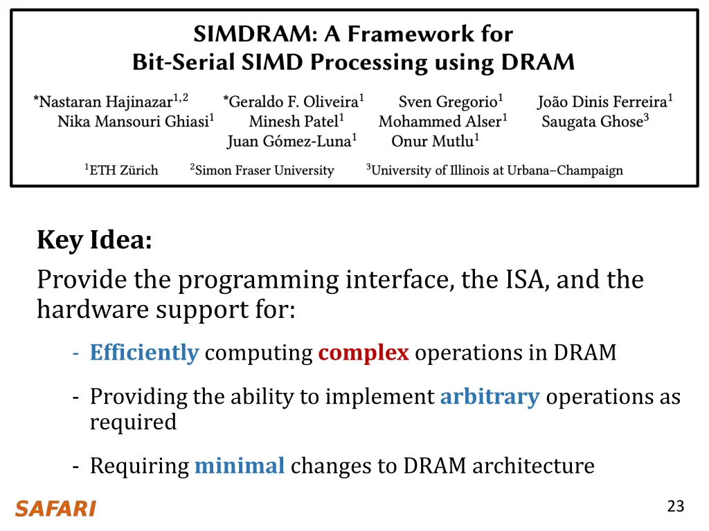 key idea provide the programming interface