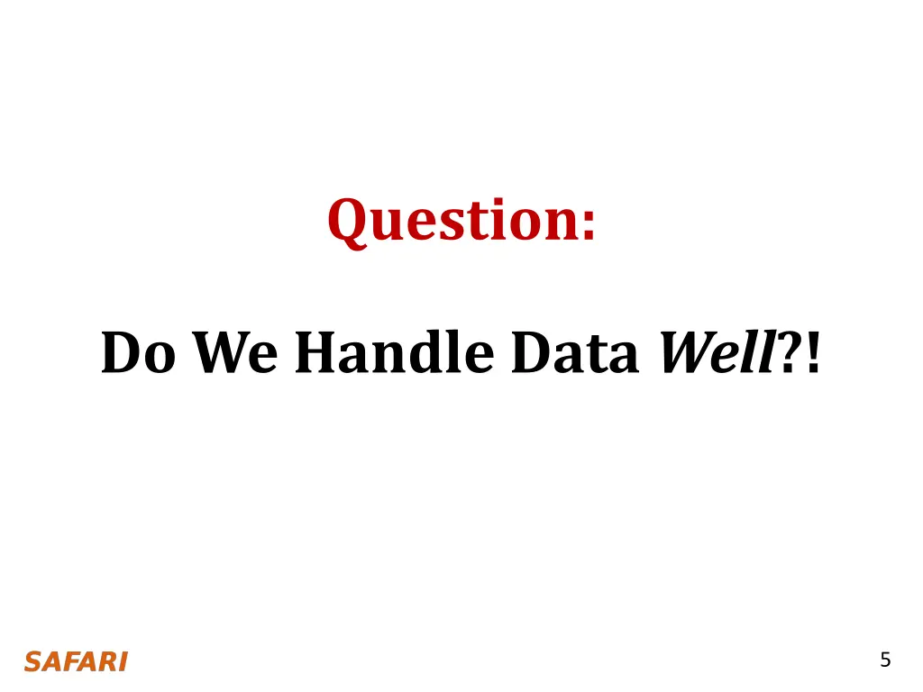 question