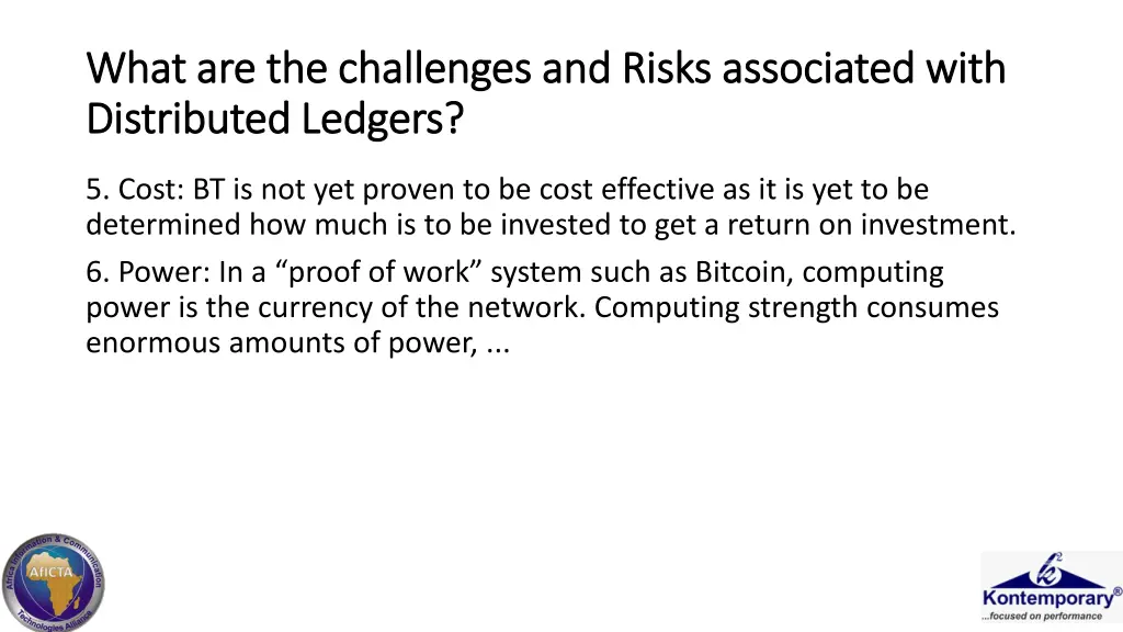 what are the challenges and risks associated with 2