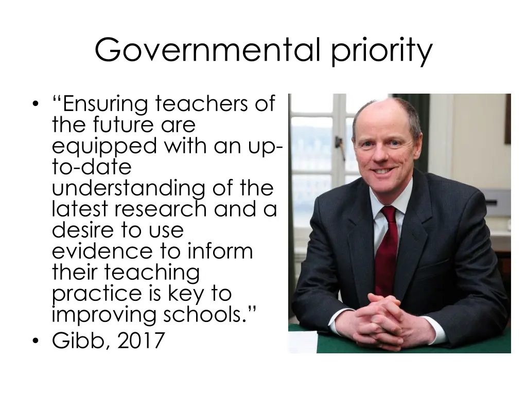 governmental priority
