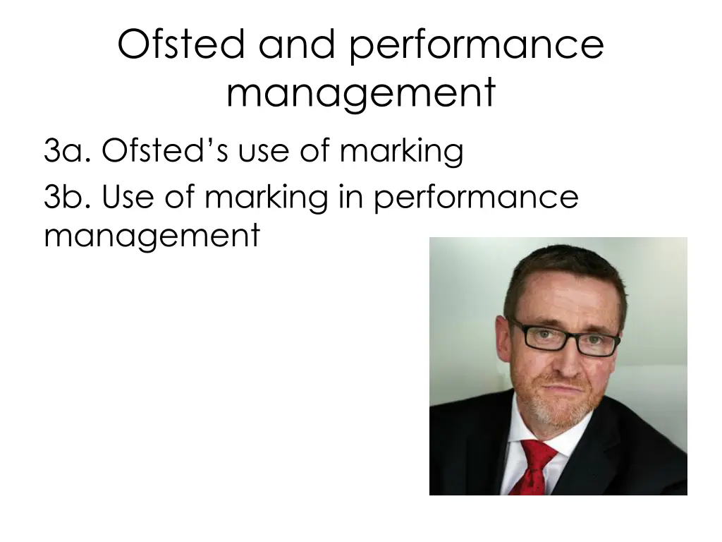 ofsted and performance management 3a ofsted