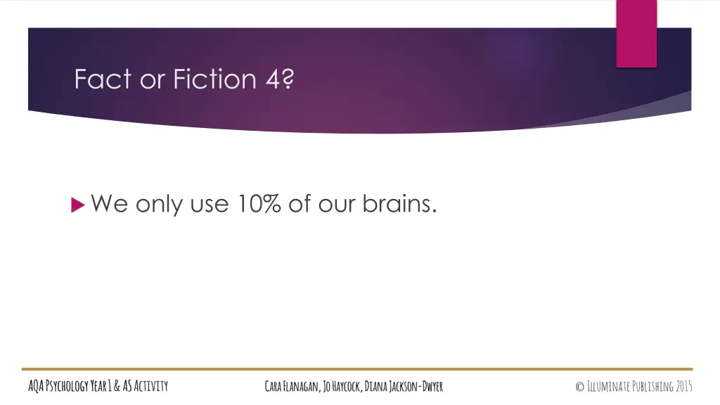 fact or fiction 4
